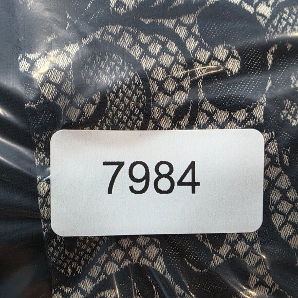 Women Chicos So Slimming Black & Lace Patterned Ankle Pants Slim Fit Size 00 - Picture 11 of 11